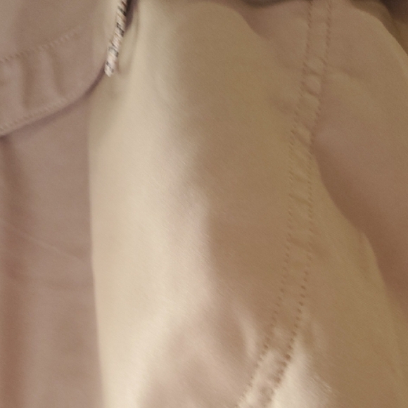 Magellan Outdoors Tan Polyester Pants Drawstring Leg Bottom Capri Length Large - Picture 13 of 14